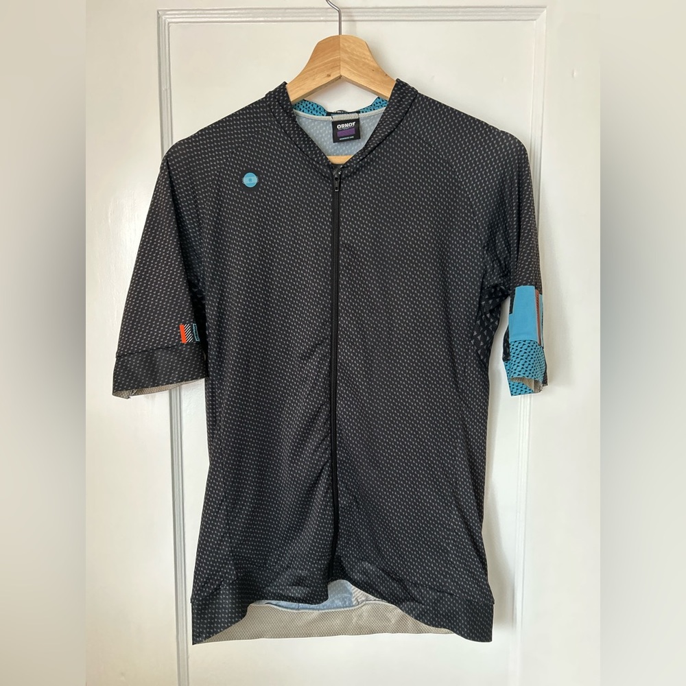 Classic Ornot Jersey in Slate/Black/Blue, Large-EUC